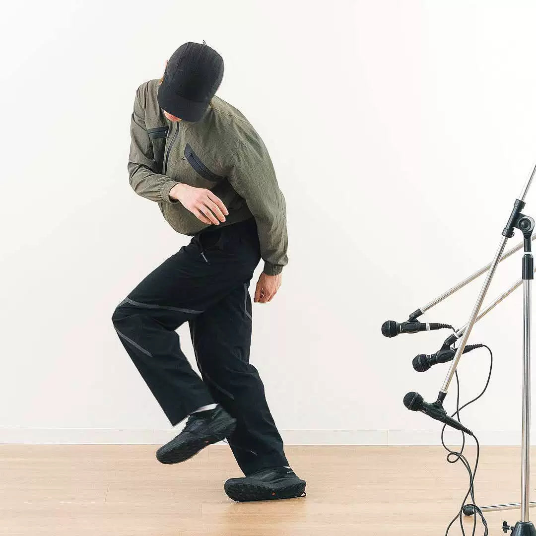 jeongli zelta black outdoor pants