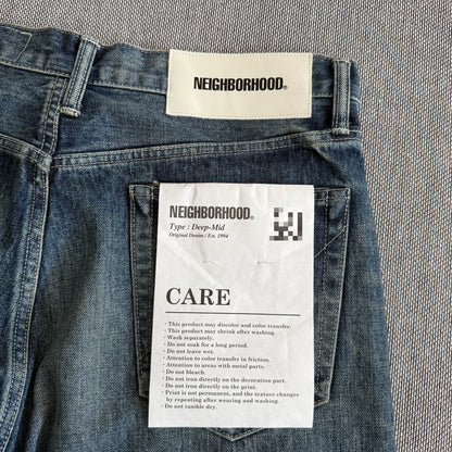 Neighborhood 22aw Basic Wash Denim Pants