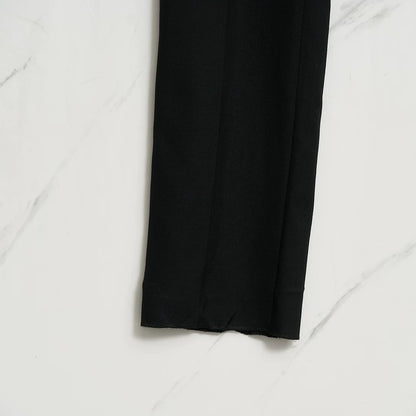 Saint Laurent Men's Black Wool Trousers