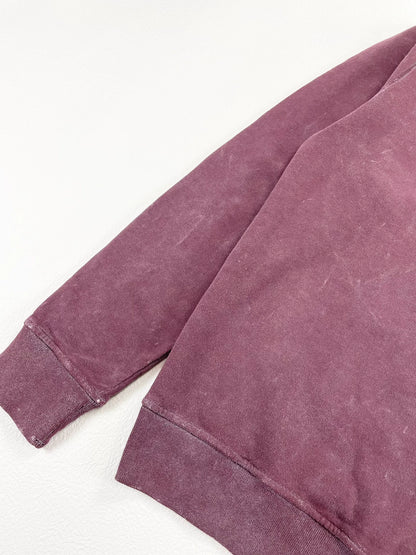stone island purple frost effect sweatshirt