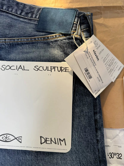 VISVIM Social Sculpture 01 EX Wide Damaged Jeans