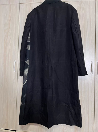Yohji Yamamoto 2023 SS Linen Totem Coat