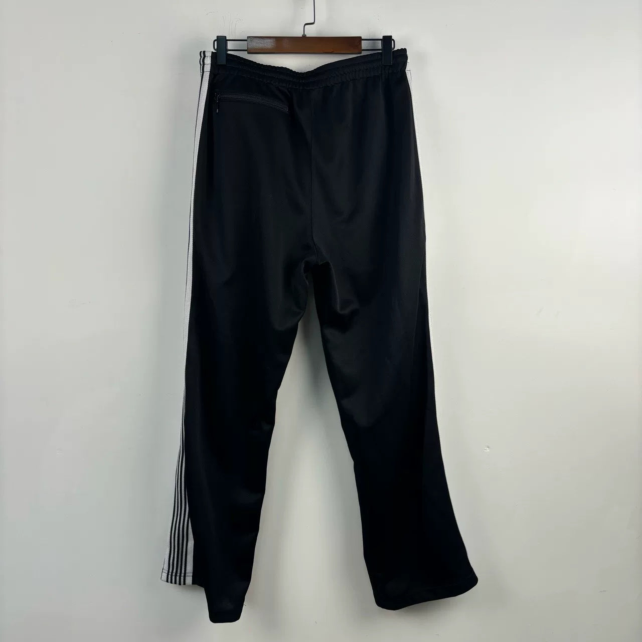 black striped side pants by Needles