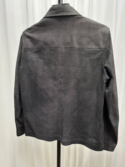Yohji Yamamoto Black Pigskin Jacket