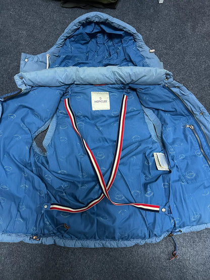 Visvim×Moncler V Hooded Puffer Vest