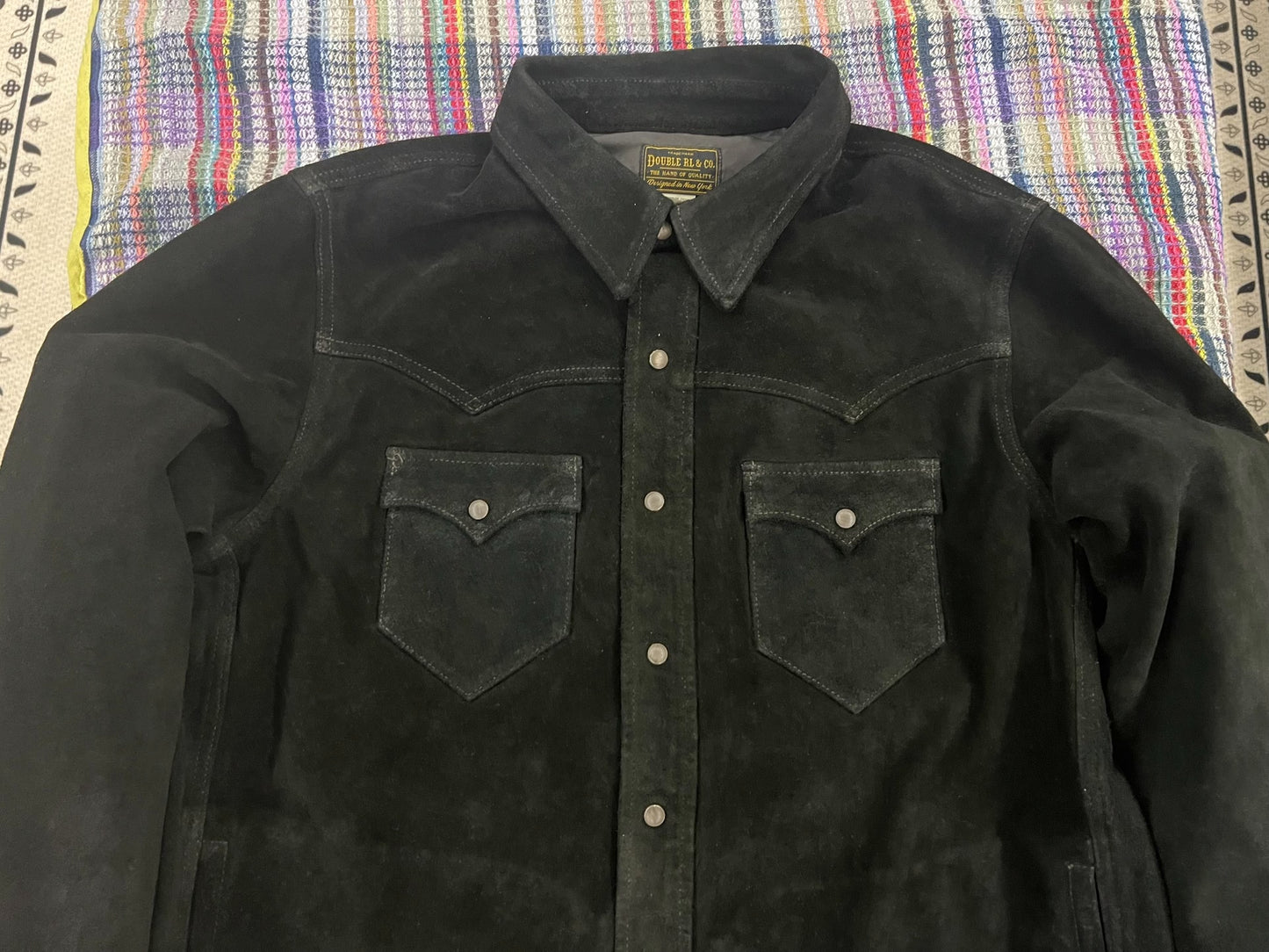RRL Spring 2026 Nubuck Western Shirt Jacket