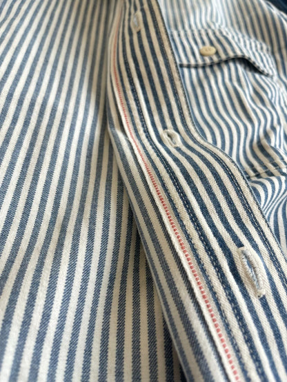 visvim 24AW Langer Hickory Striped Shirt