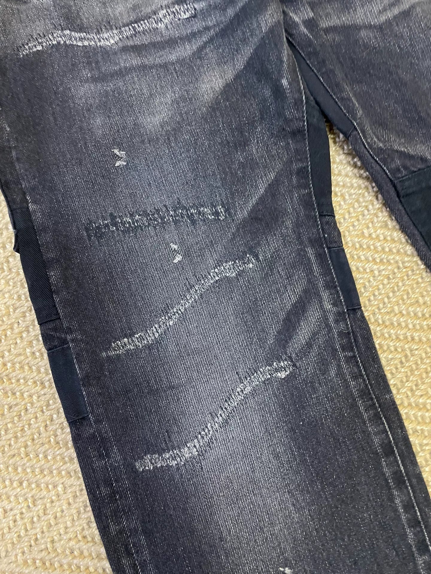 NEIGHBORHOOD 07EX Black Denim Jeans