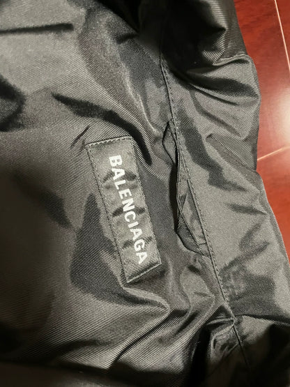 balenciaga dual-layer retro jacket uniform