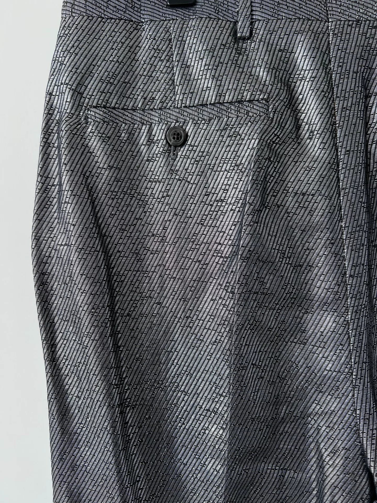 stylish silver cropped pants by rick owens