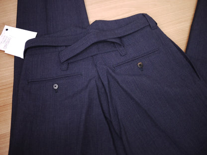 visvim hakama pants in navy blue