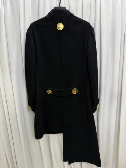Yohji Yamamoto Pour Homme 19AW Gold Button Overcoat