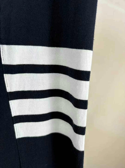 thom browne long sleeve striped t-shirt