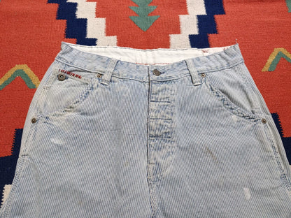 Ralph Lauren Nautical Stripe Distressed Pants