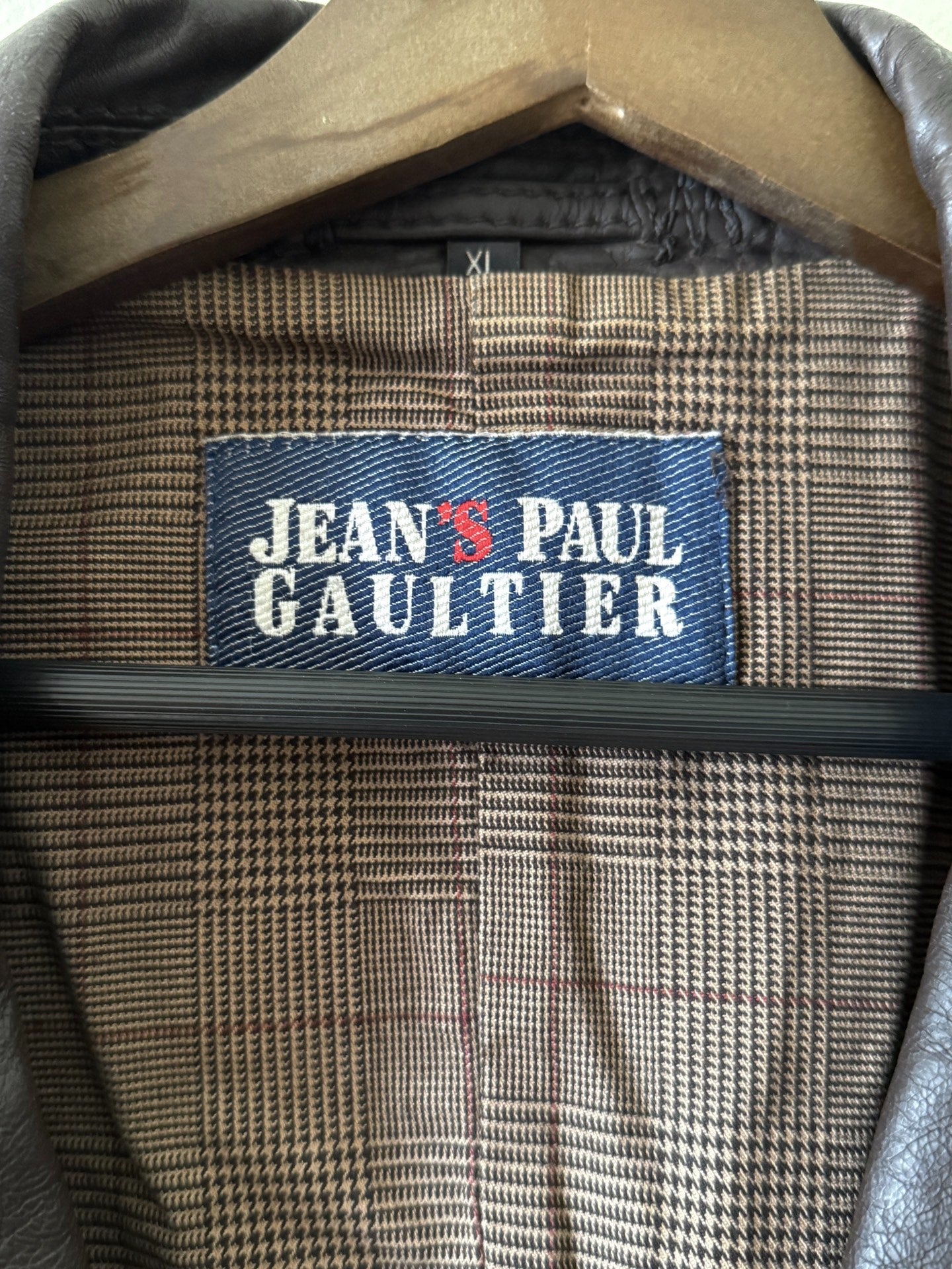 Jean Paul Gaultier 90s Leather Field Jacket