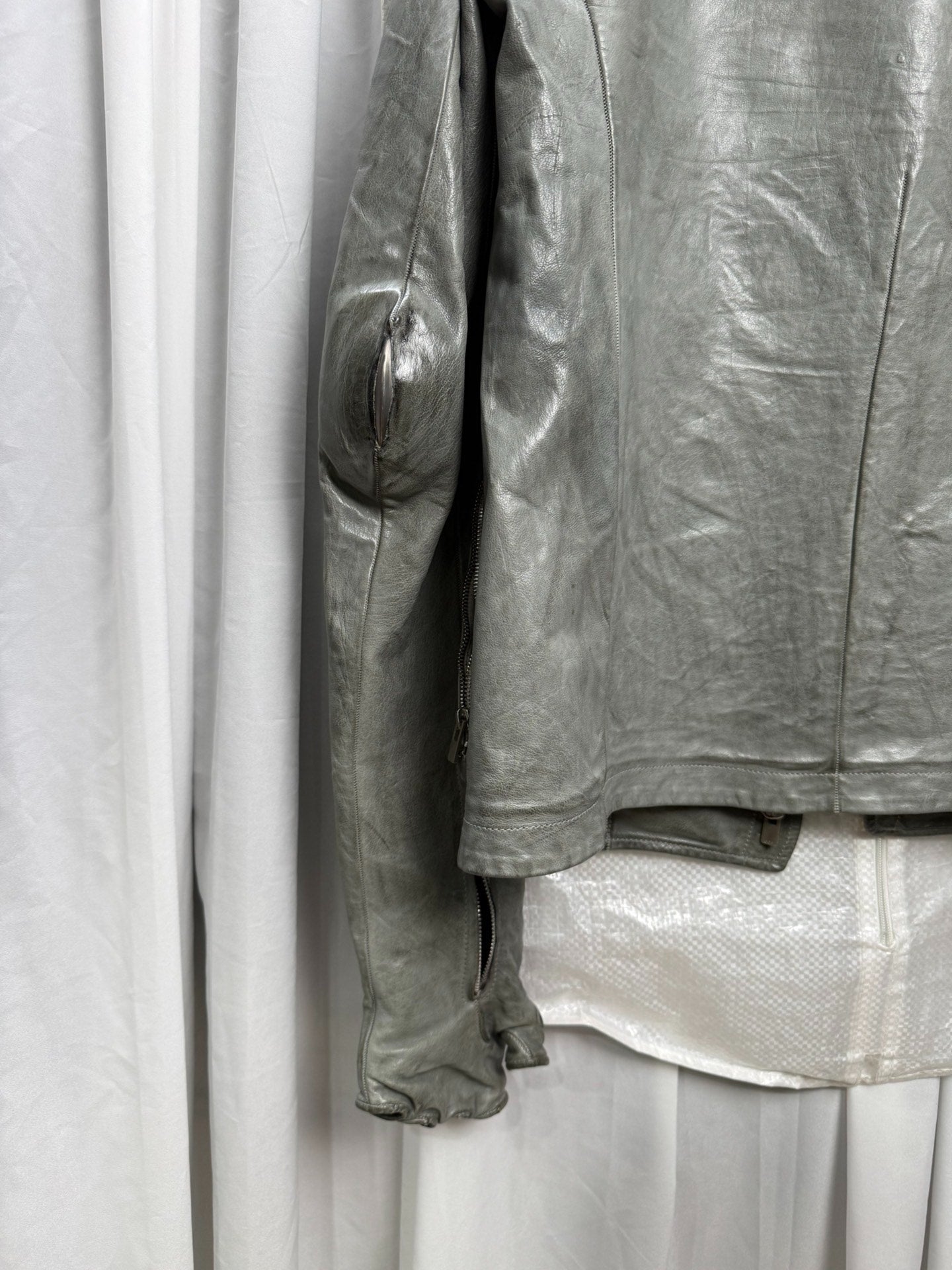Carol Christian Poell Kangaroo Leather Boxing Jacket