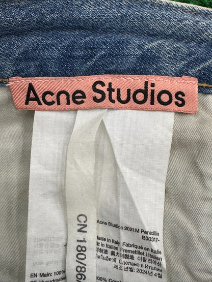 ance studio 2021m mud-dyed denim pants