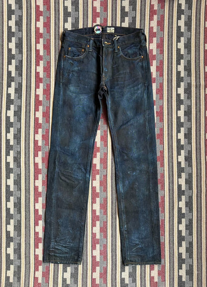 prps noir heavy wash denim jeans sample