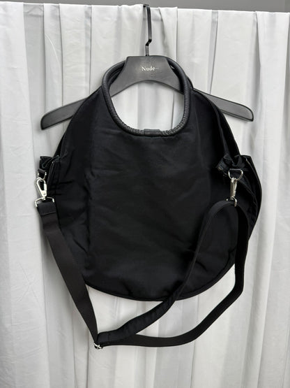 Yohji Yamamoto Noir Zip Ring Crossbody Bag