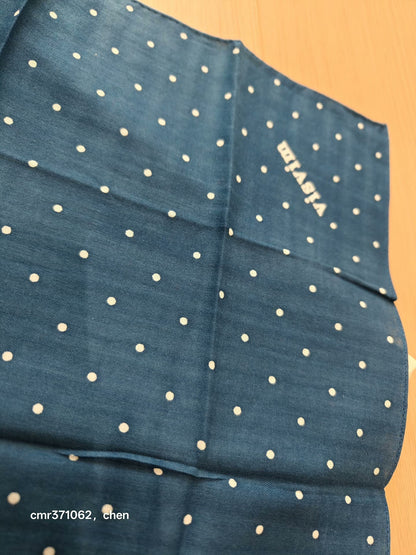 visvim Blue Polka Dot Bandana 50x50cm