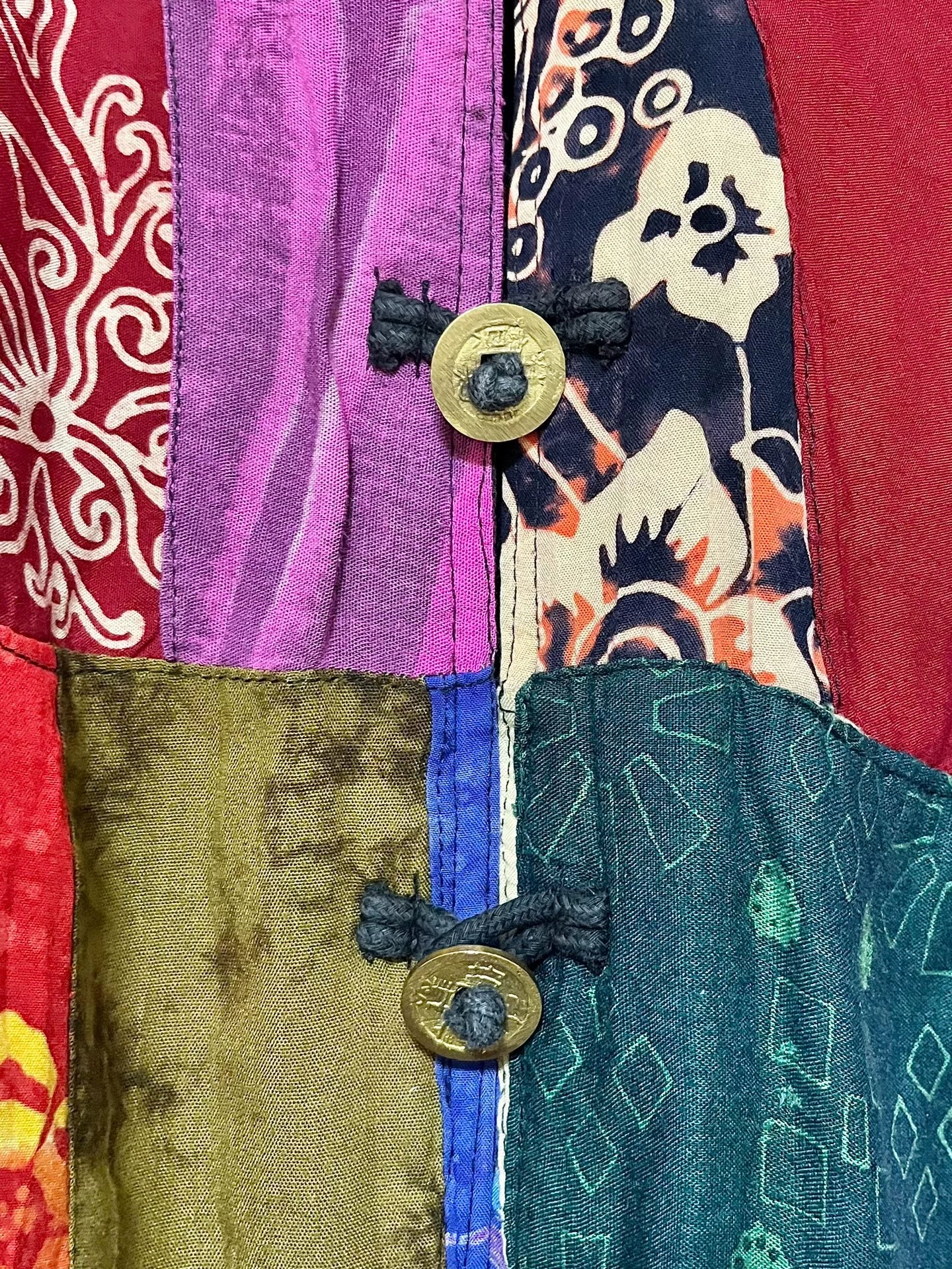 Kapital Style Patchwork Tang Suit