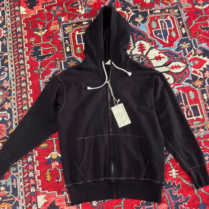 Freewheelers Jet Navy Sweat Parka