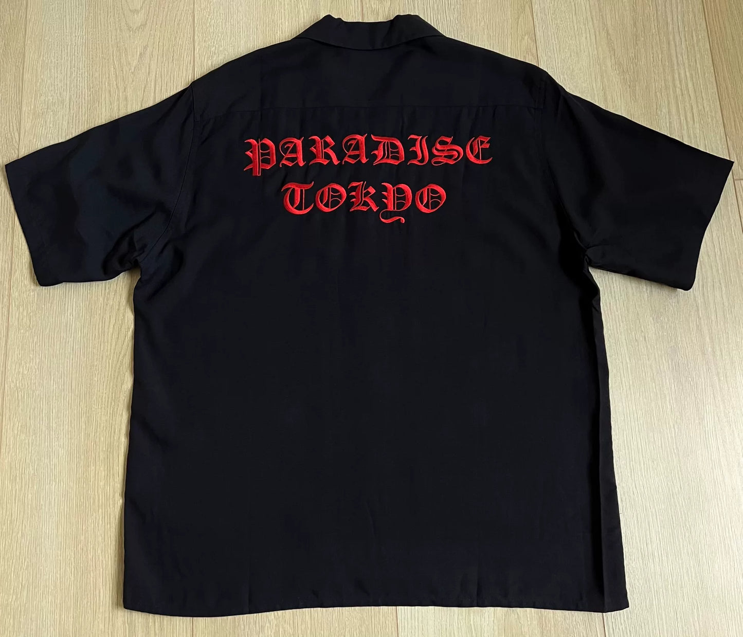 WACKO MARIA Check Open Collar Shirt