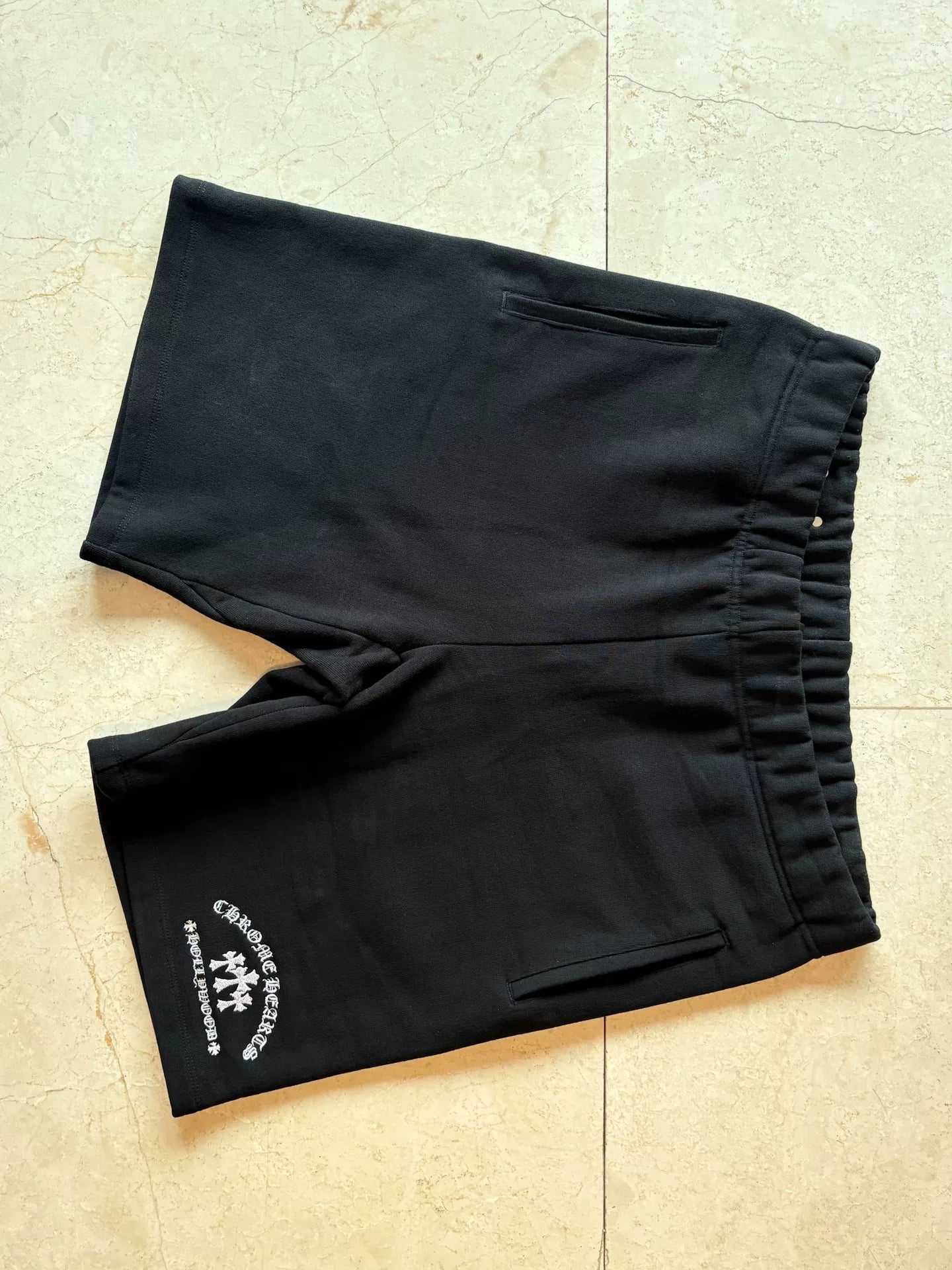 Chrome Hearts Cross Shorts in Black