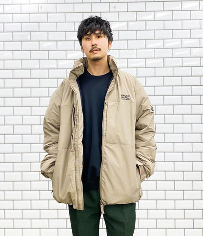 nanga x wacko maria down jacket beige