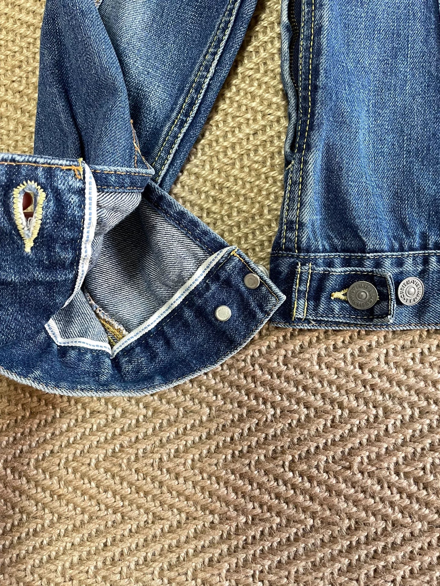 VISVIM SS 103 Damaged Denim Jacket