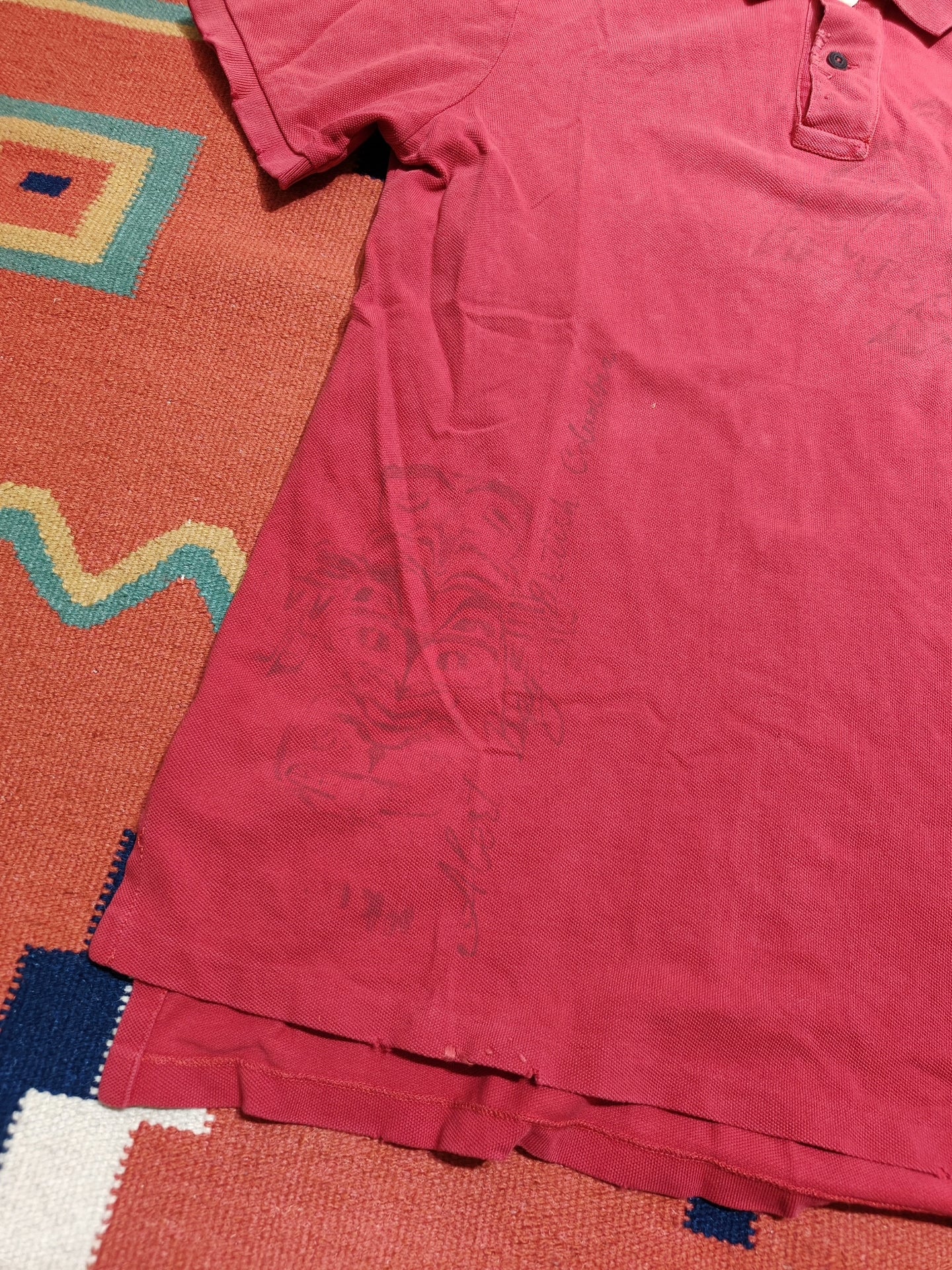 RRL Vintage Navajo Southwest Polo