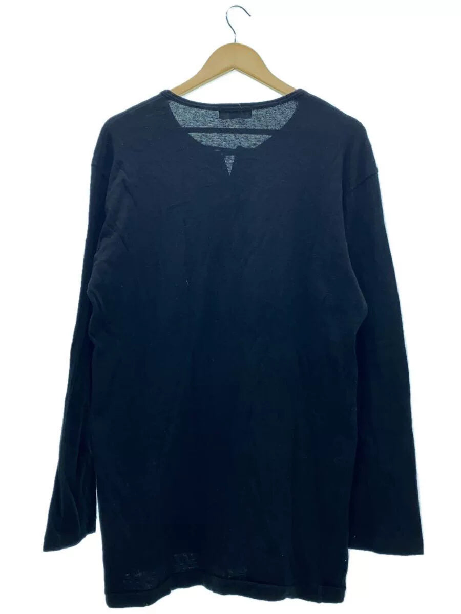 Yohji Yamamoto Black Long Sleeve Shirt