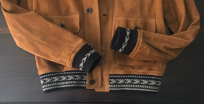 Saint Laurent Men's Suede Leather Jacket