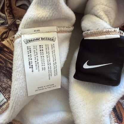 chrome hearts drake nike hoodie oversized design