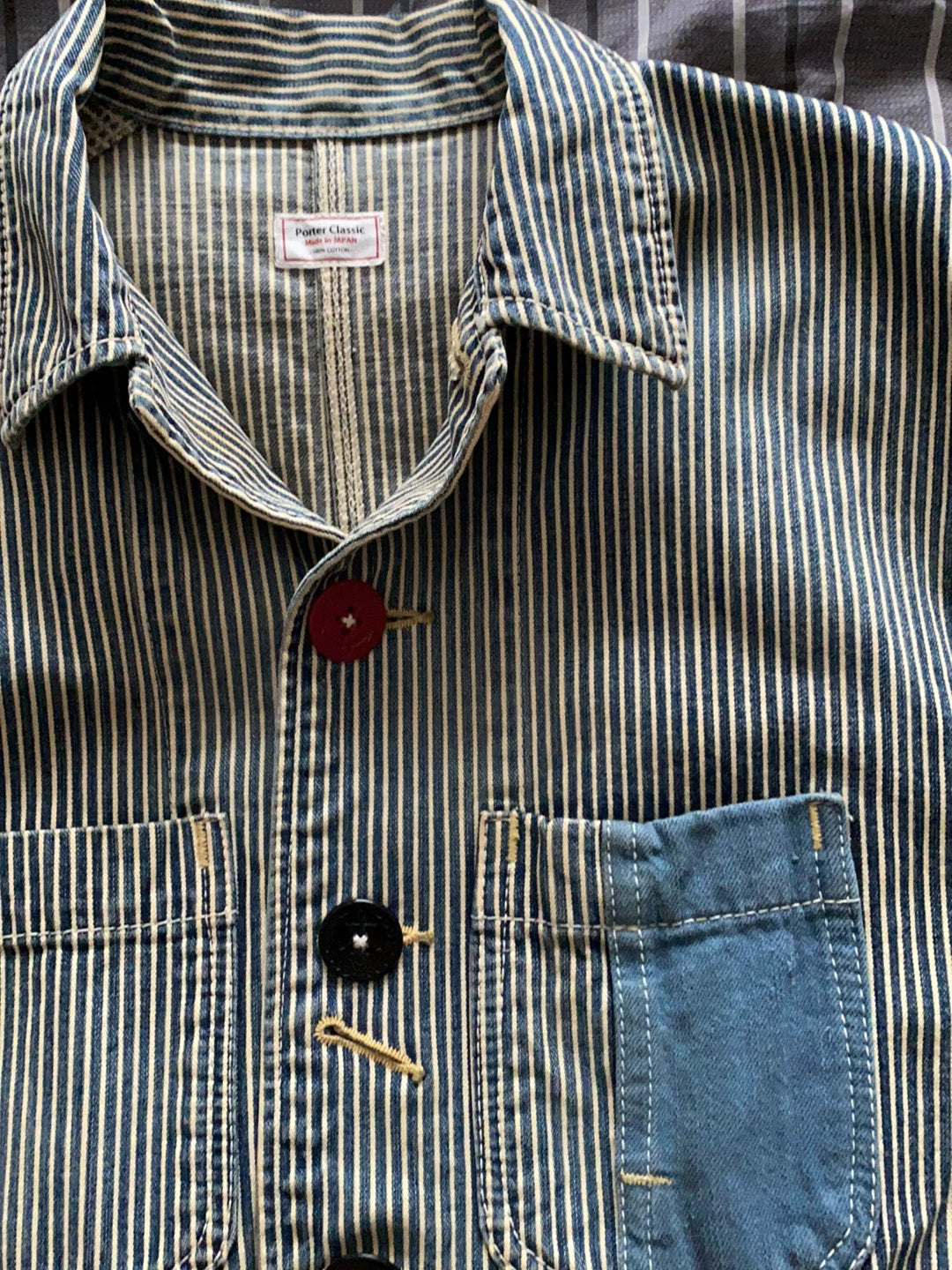 Porter Classic Retro Stripe Work Jacket