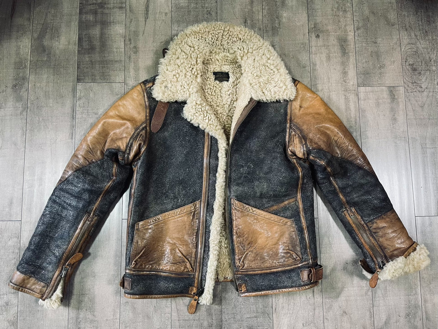 Ralph Lauren Double RL Vintage B3 Shearling Jacket