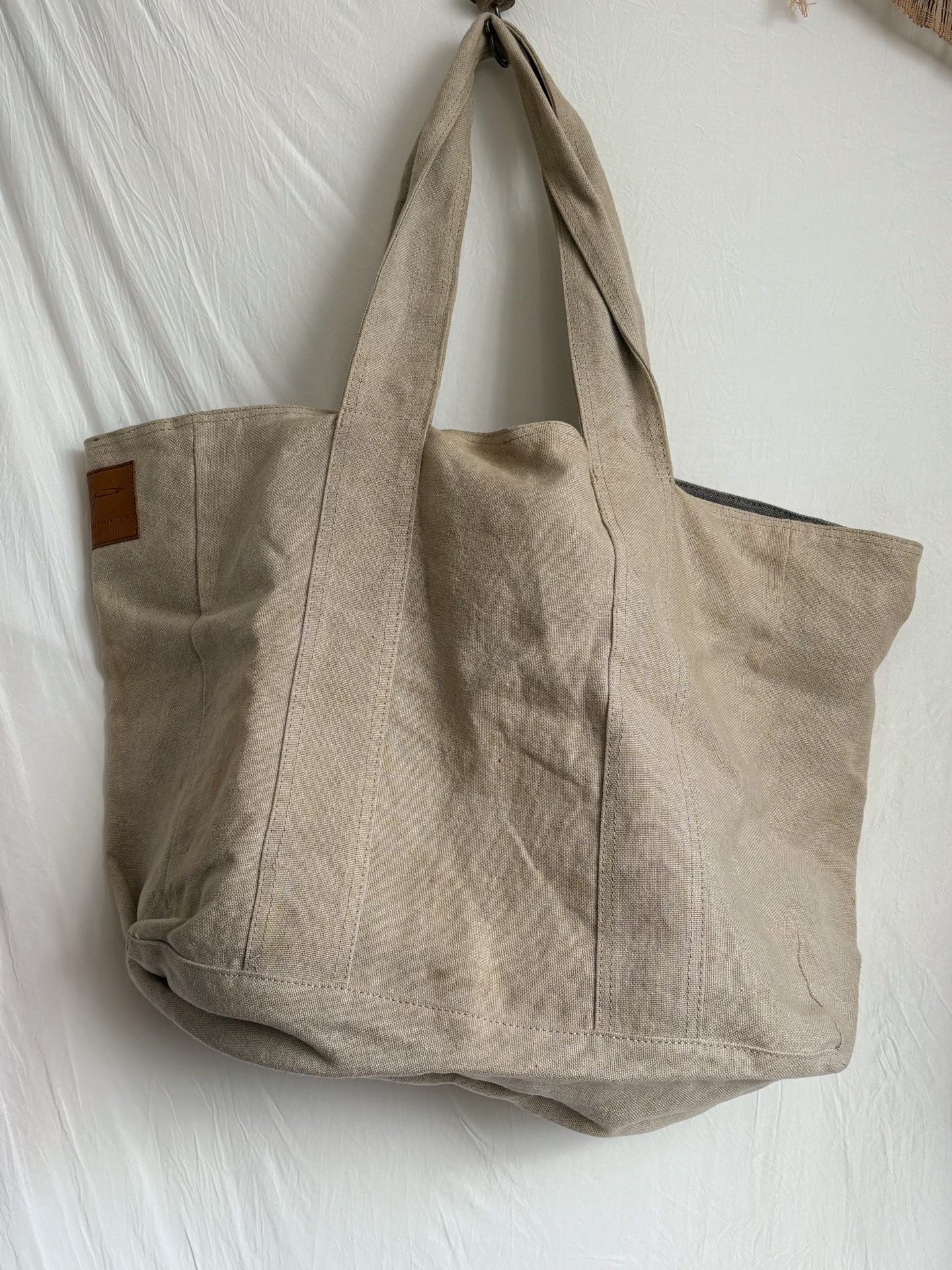 Yohji Yamamoto 2017 Linen Tote Bag