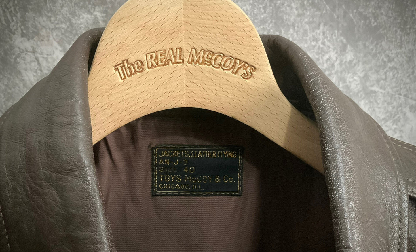 toys mccoy a2 pilot jacket with character design
