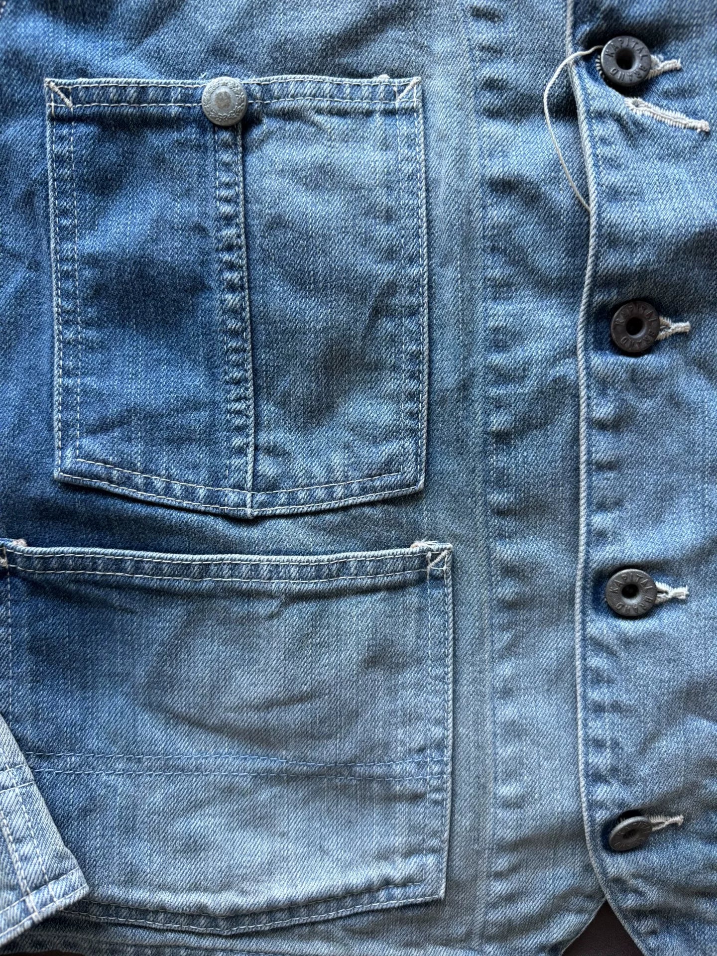 Kapital Four Pocket Denim Jacket
