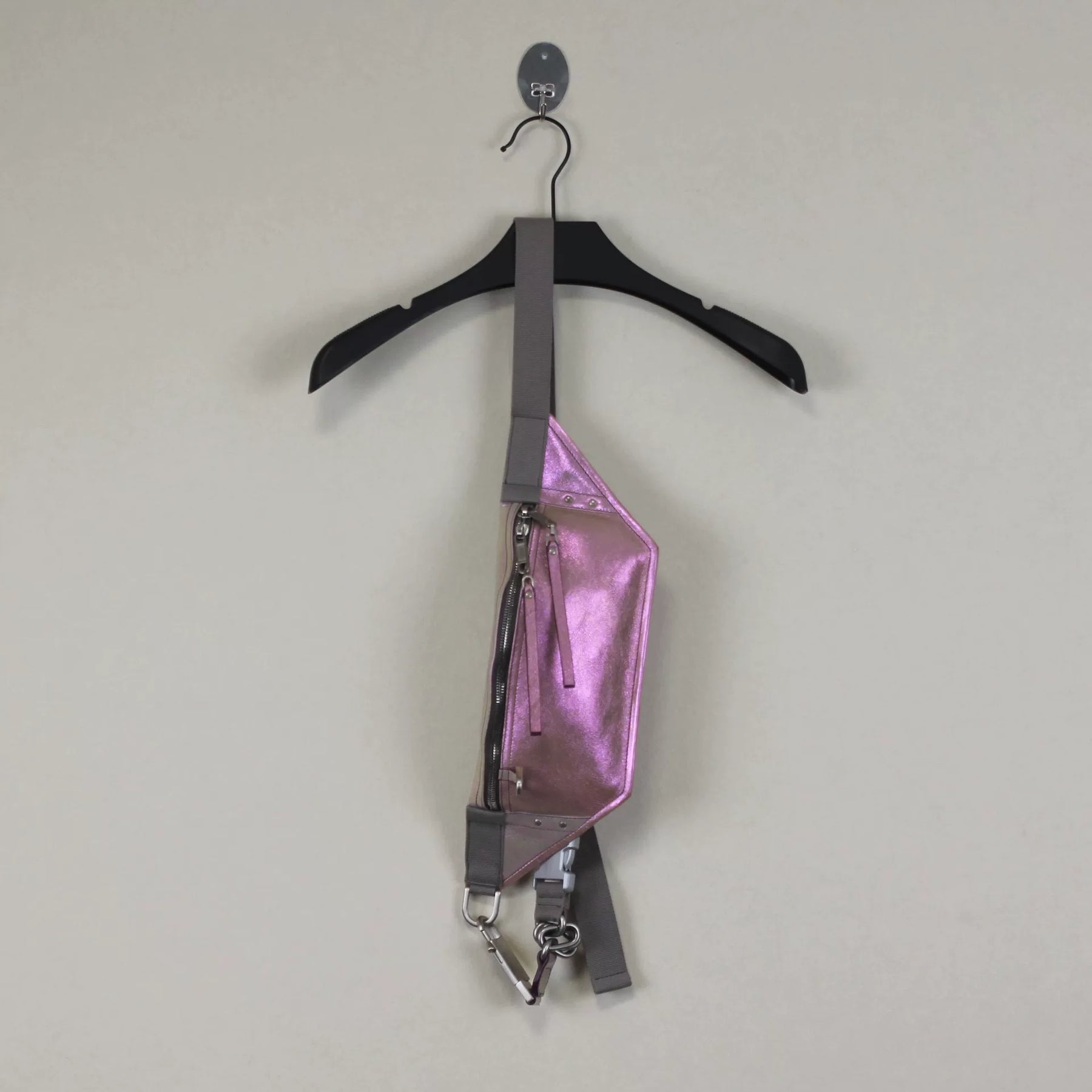Rick Owens Laser Leather Shoulder Bag