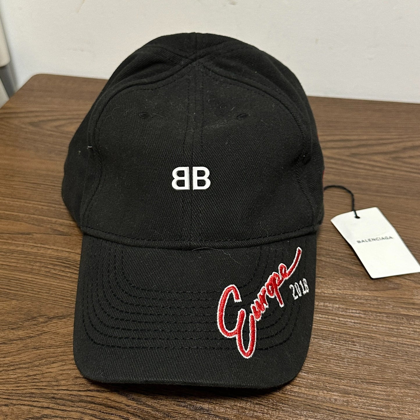 Balenciaga Embroidered Baseball Cap
