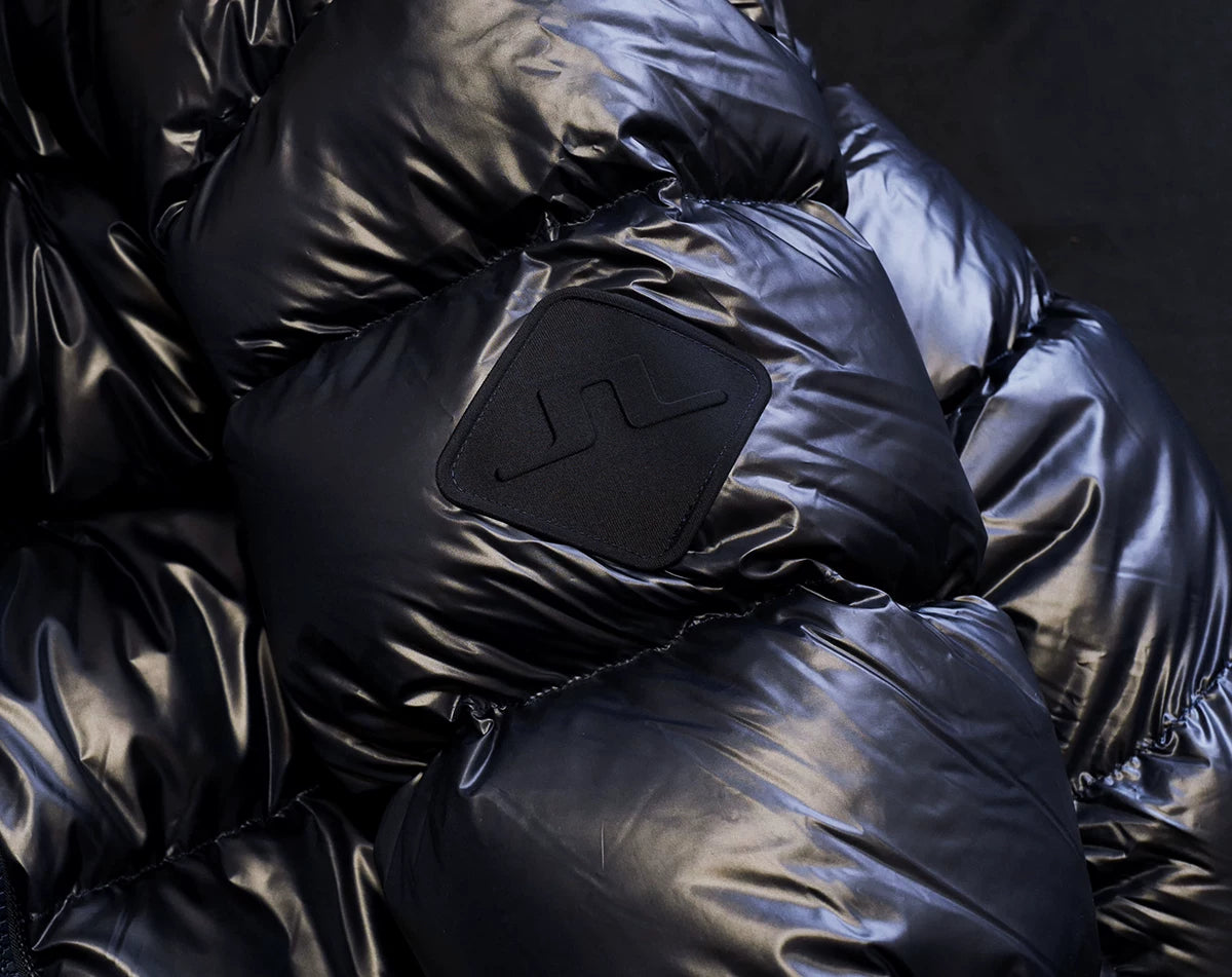 j.lindeberg creek down jacket navy blue