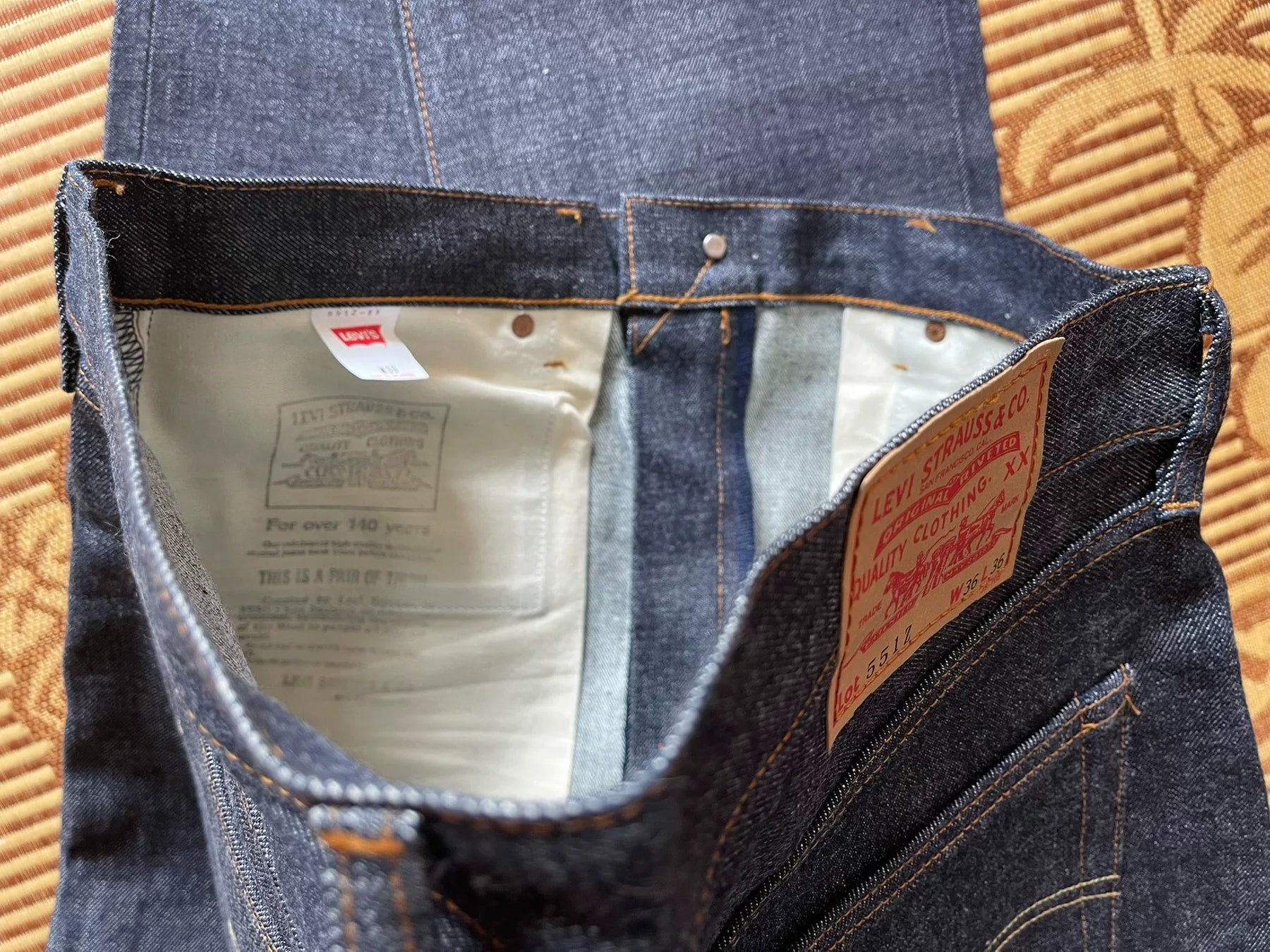 Levi's LVC J22 551Z Denim Jeans