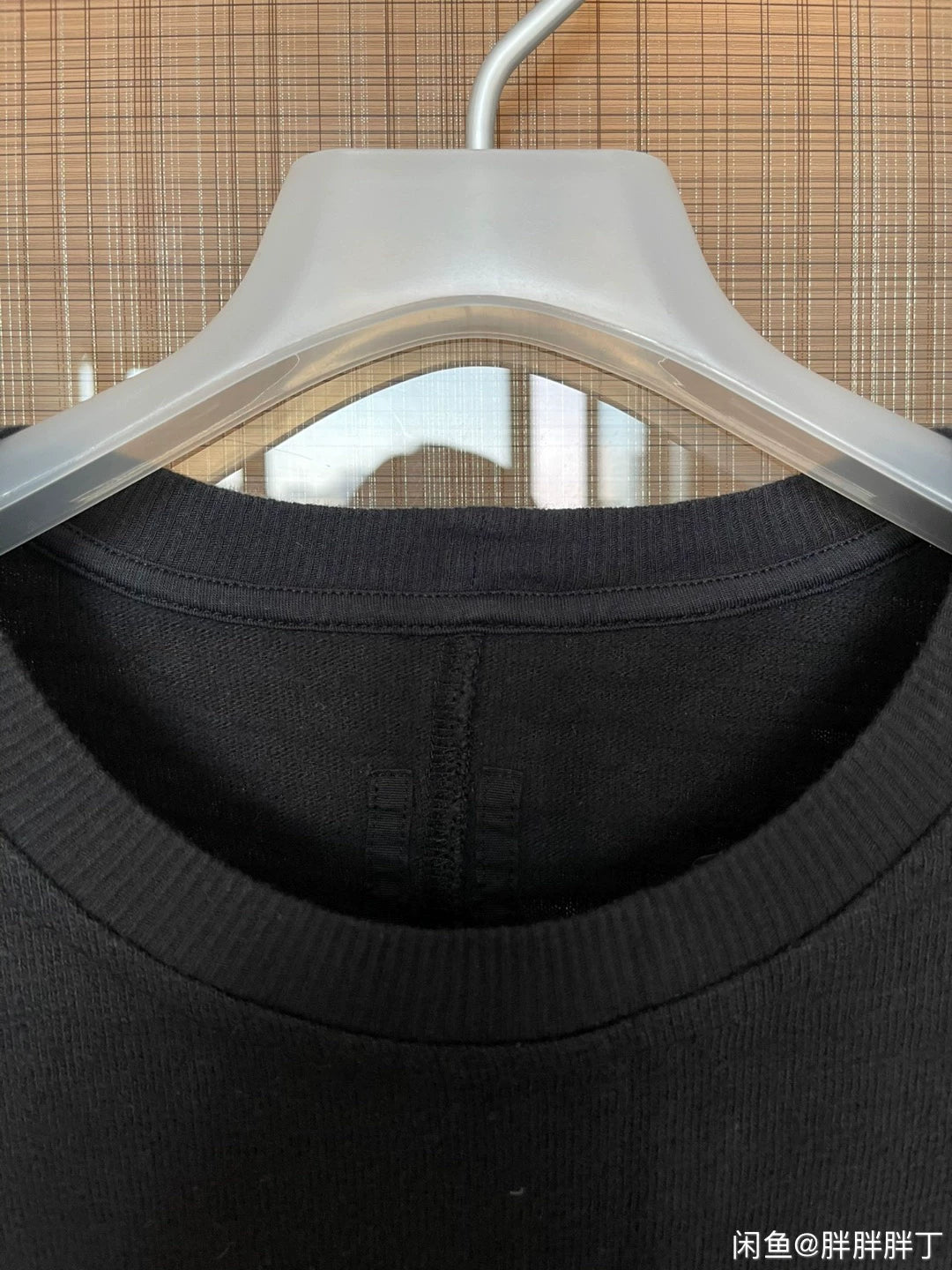 Rick Owens Men's Black Long-Sleeve Sweatshirt