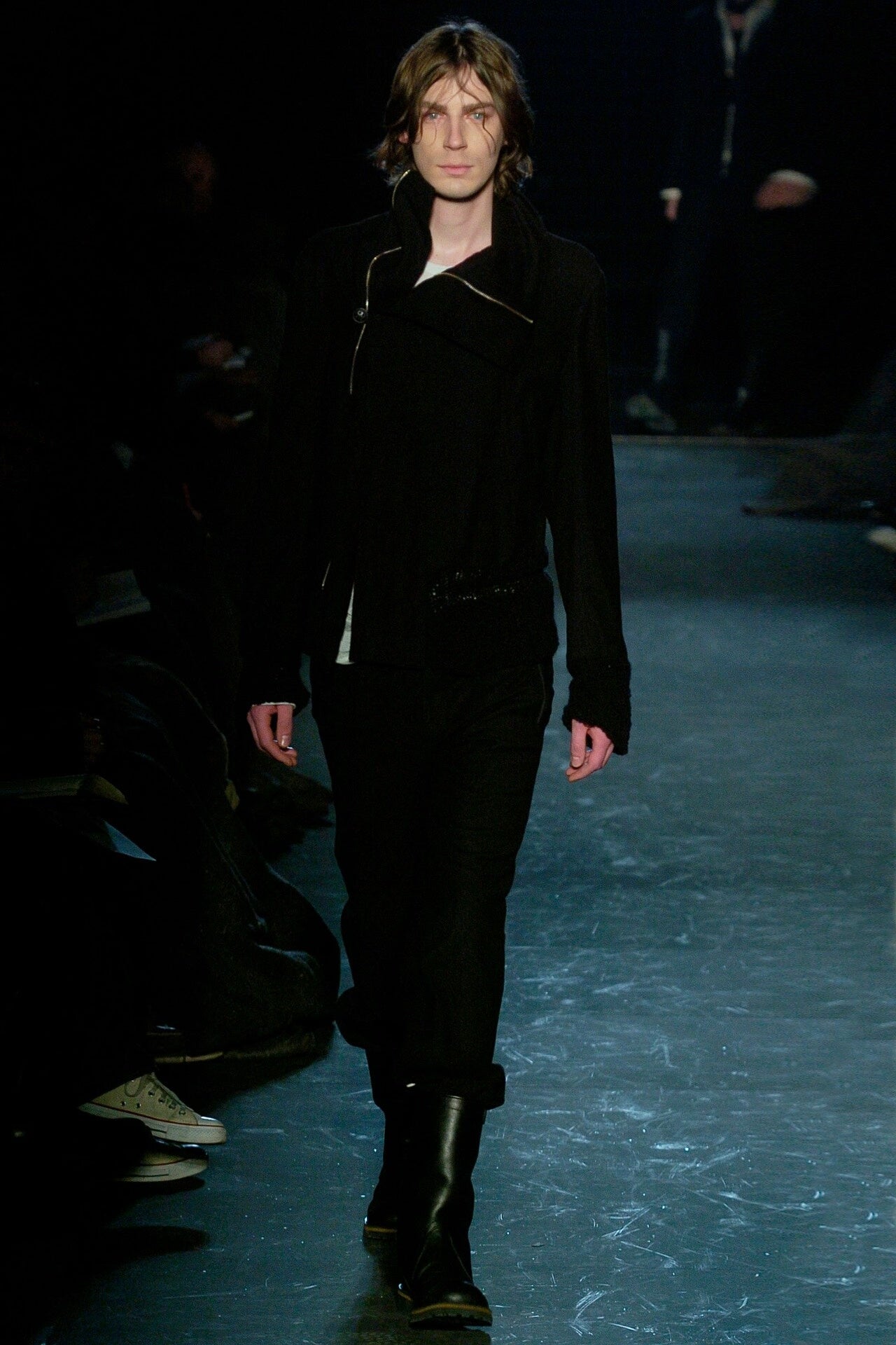 asymmetrical ninja jacket by ann demeulemeester