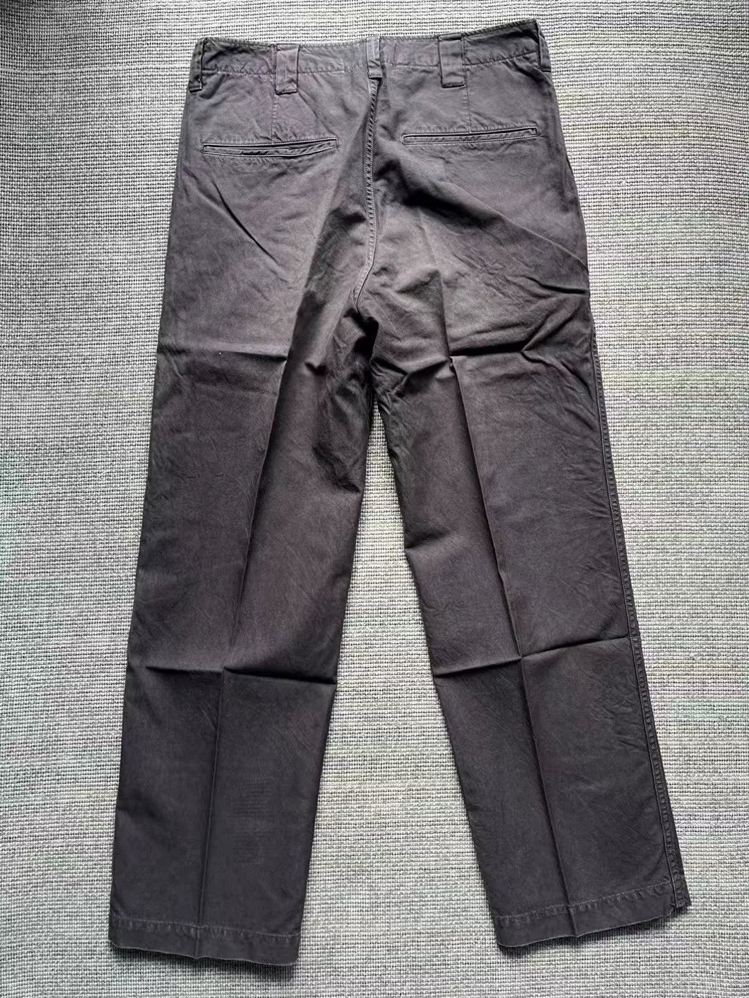 VISVIM Wide Chino Pants Black
