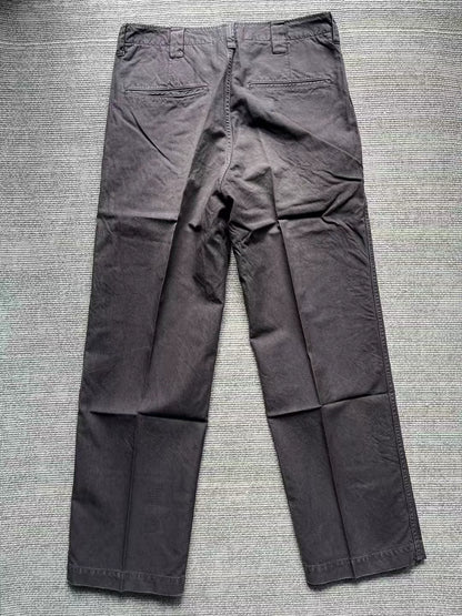 VISVIM Wide Chino Pants Black