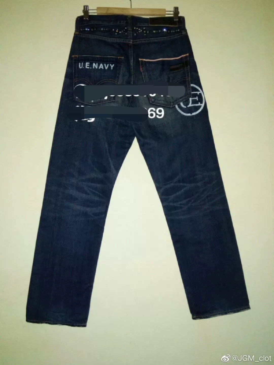 Fenom UE Navy Blue Washed Jeans