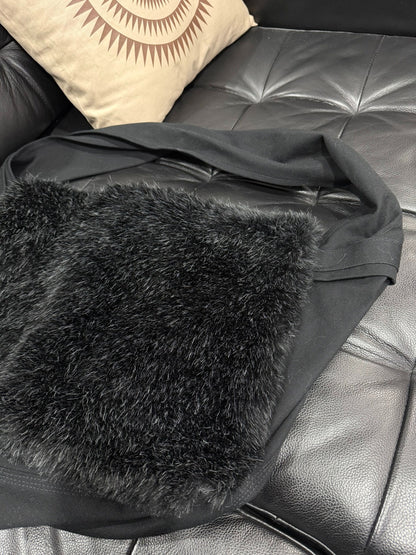 Comme des Garcons Homme Fuzzy Hobo Bag