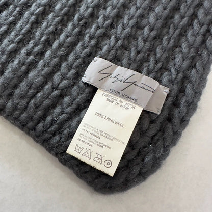 handmade woven scarf by Yohji Yamamoto